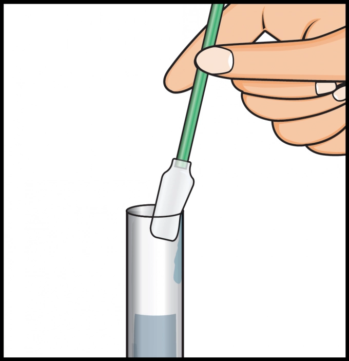 how to do a saliva hiv test 10