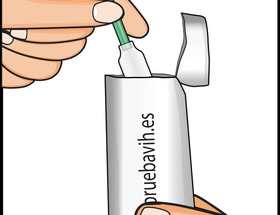 how to do a saliva hiv test 5